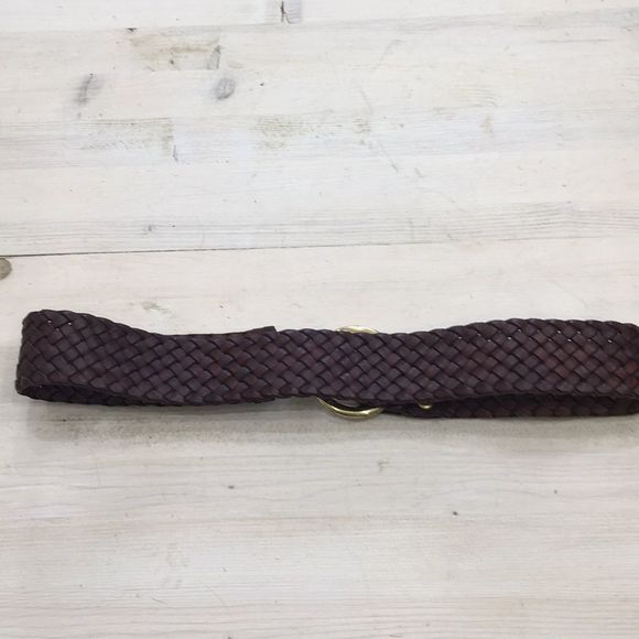 Genuine leather belt with loop clasp - Picture 3 of 3